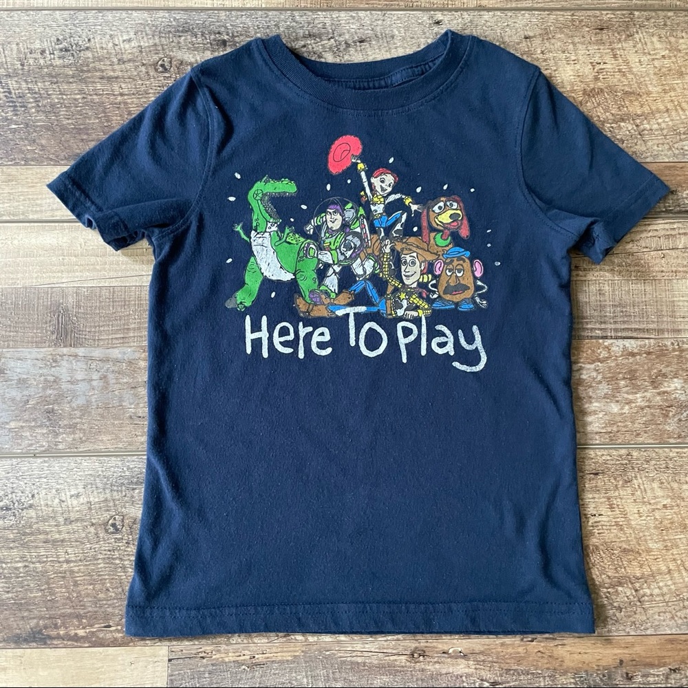 Jem Kids' Toy Story Here to Play Graphic Tee 5T
